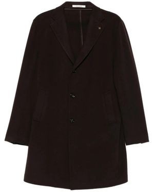 Tagliatore Jassen ,Bruin ,Wol Colorado Coat - Zwart