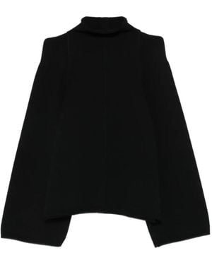 Rick Owens Schwarzes Top Mit Einzigartigem Stil