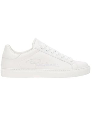 Roberto Cavalli Sneaker Mit Monogramm Rc - Weiß