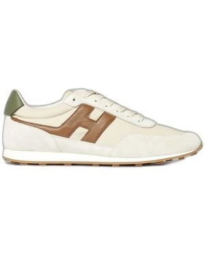 Hogan Schoenen ,Wit ,Sneakers - Naturel