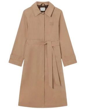 MC2 Saint Barth Trench Coats - Brown