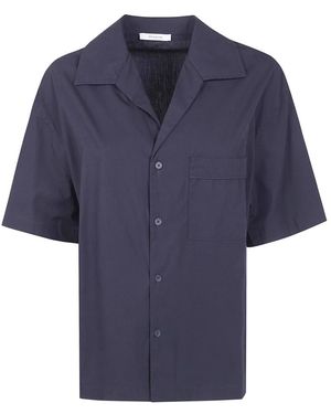 Entire studios Overhemden ,Blauw ,Short Sleeve Shirts