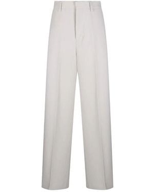 Ami Paris Straight Pants - White