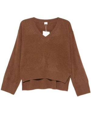 C.T.Plage V-Neck Knitwear - Marrón