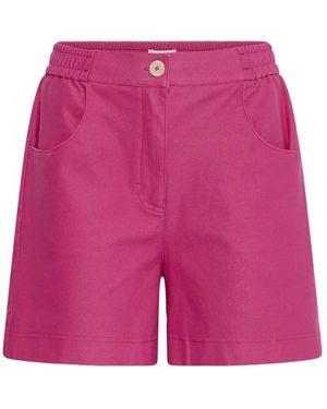 Ichi Casual Shorts - Viola