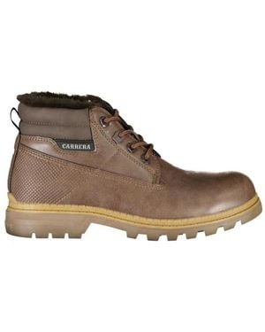 Carrera Lace-Up Boots - Brown