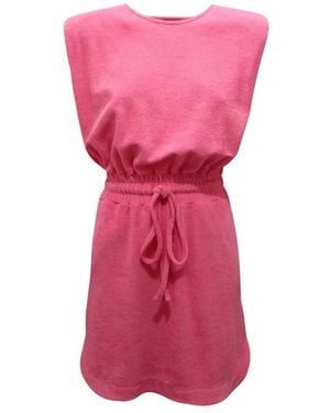 MVP WARDROBE Frottee-Kleid Maria Vittoria Paolillo Aurora - Pink