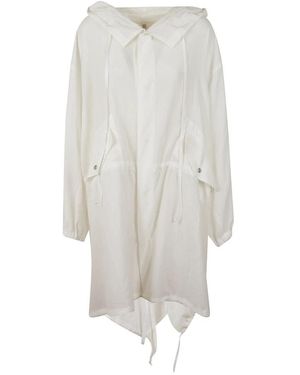 Yohji Yamamoto Parkas - White