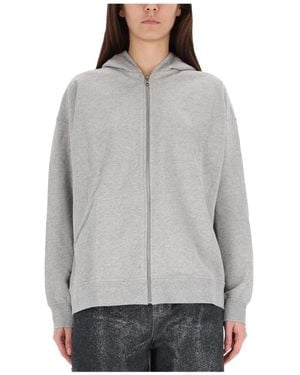 Ganni Zip-Throughs - Grey