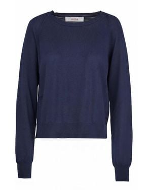Jucca Round-Neck Knitwear - Blue