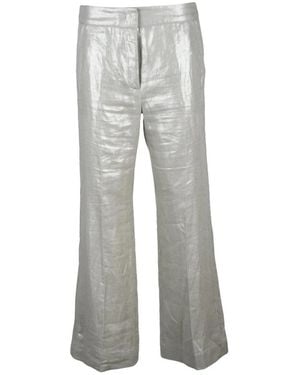 Marella Wide Trousers - Grey