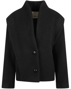 Isabel Marant Single-Breasted Coats - Zwart