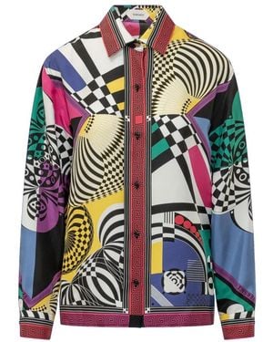 Versace Formele Shirt Teatro - Meerkleurig