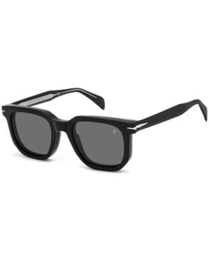 David Beckham Db 7143/C Square Optik Brillengestell - Schwarz