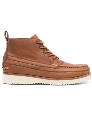 Ralph Lauren Lace-Up Boots - Brown