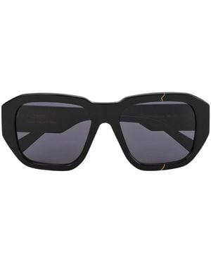 Facehide Oversized Sonnenbrille Mit Logo - Schwarz