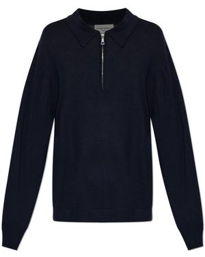 Officine Generale Bene Cardigan - Blauw