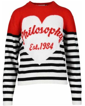 Philosophy Di Lorenzo Serafini Maglia - Rosso