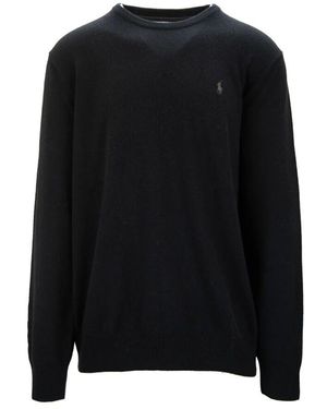 Ralph Lauren Round-Neck Knitwear - Black