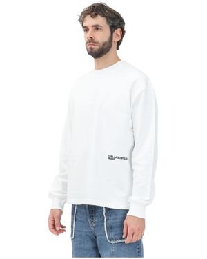 Karl Lagerfeld Sweatshirts - Bianco