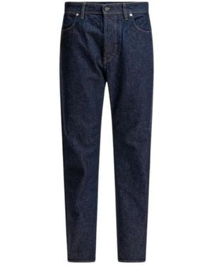Stone Island Straight Jeans - Blu