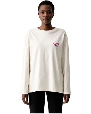 KENZO Long Sleeve Tops - Bianco