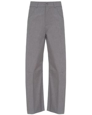 Soallure Wide Trousers - Grey