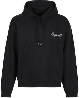 DSquared² D2 Signature Relax Fit Sweatshirt - Schwarz