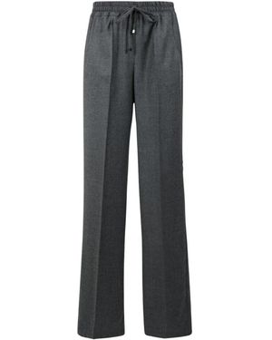 Kiton Wide Hosen - Grau