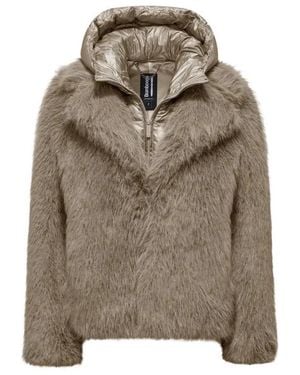 Bomboogie Faux Fur & Shearling Jackets - Grey