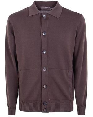 FILIPPO DE LAURENTIIS Cardigans - Purple