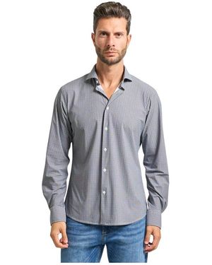 Yes-Zee Casual Shirts - Blauw
