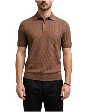 Gran Sasso Polo Shirts - Brown