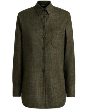 Kiton Shirts - Groen