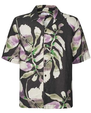 Samsøe & Samsøe Short Sleeve Hemden - Zwart