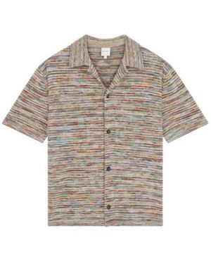 Paul Smith Short Sleeve Shirts - Natural
