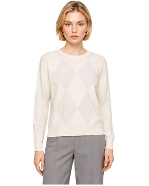 Kocca Round-Neck Knitwear - Blanc