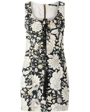 Roberto Cavalli Short Dresses - Black