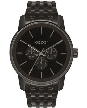 Kazar Uhr Mit Schmalem Gliederarmband - Schwarz