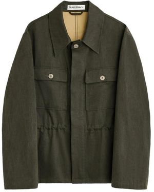 Our Legacy Jassen ,Groen ,Katoen Unity Jacket