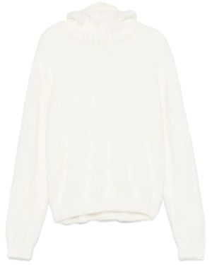 Loverboy by Charles Jeffrey Hoodies - White