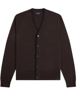 Fred Perry Klassiek Vest - Zwart