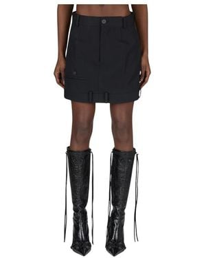 Balenciaga Short Skirts - Black
