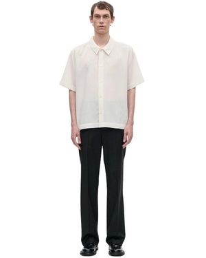 BERNER KUHL Short Sleeve Shirts - Bianco