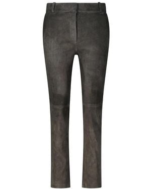 Arma Slim-Fit Trousers - Grey
