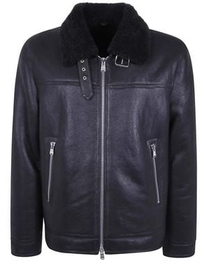 Dondup Leather Jackets - Azul
