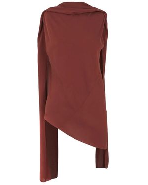 Cortana Sleeveless Tops - Brown
