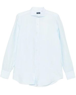 Finamore 1925 Formal Shirts - Blue