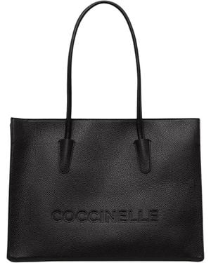 Coccinelle Tote Bags - Nero
