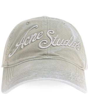 Acne Studios Baseball Cap - Grijs